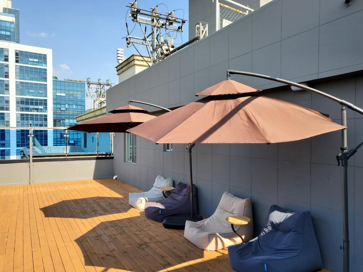 The Stone Bridge Hotel Sasang Busan Exterior foto