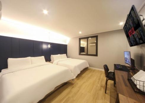 The Stone Bridge Hotel Sasang Busan Exterior foto